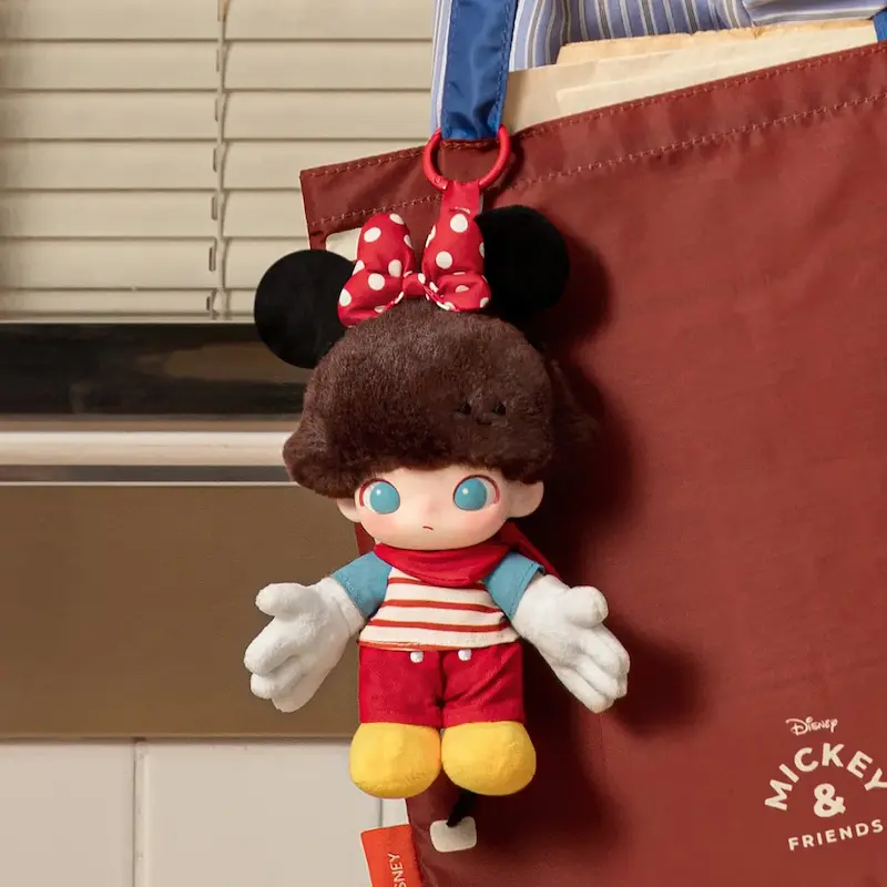 DIMOO WORLD × DISNEY Series-Vinyl Plush Keychain Blind Box