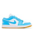 Air Jordan 1 Low Dark Powder Blue Gum