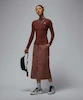 دامن زنانه جردن شیکاگو Jordan Chicago Skirt W HF9463‑231 رنگ Dark Poni | اورجینال sologr8