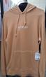 Obey Men's Tan and Cream Hoodie