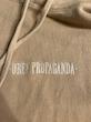 Obey Men's Tan and Cream Hoodie