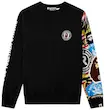 KBAPE A Bathing Ape Patched Crew Sweat Blac