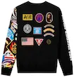 KBAPE A Bathing Ape Patched Crew Sweat Blac