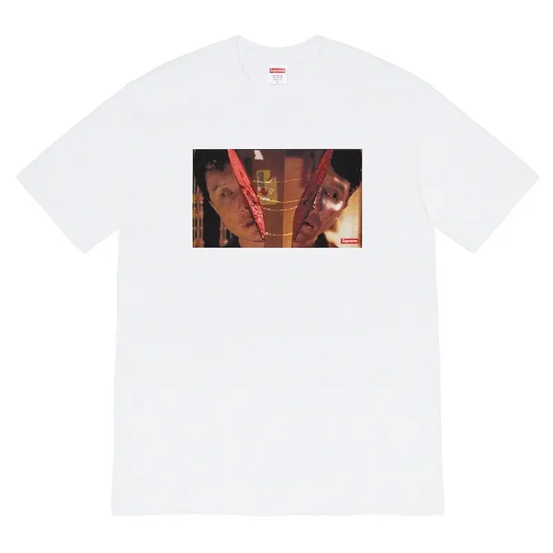 Supreme Split Tee White