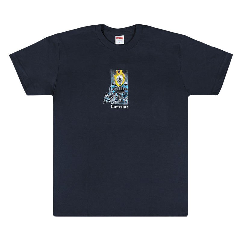 Supreme Ghost Rider Tee Black