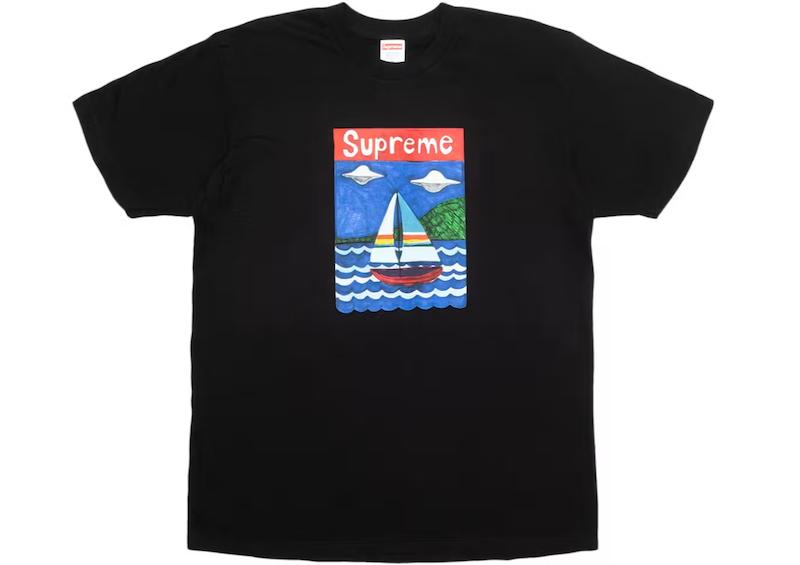 Supreme Sailboat T-Shirt Black