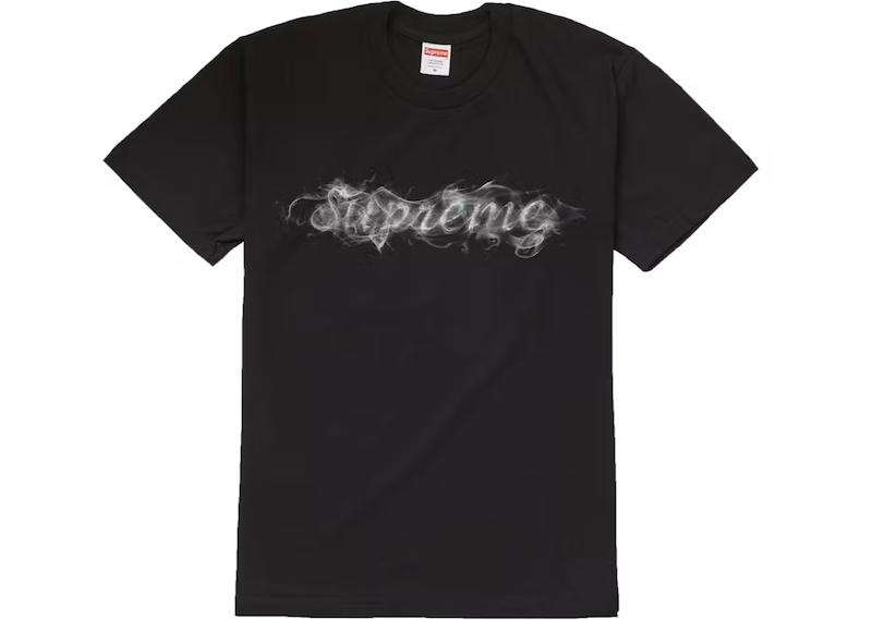 Supreme Smoke T-Shirt Black