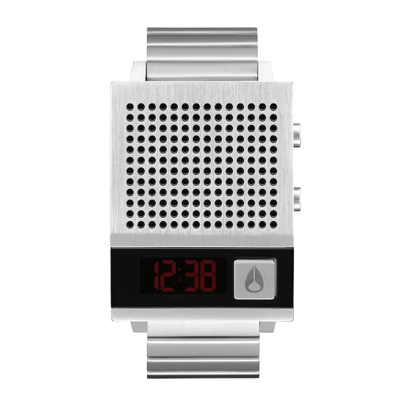ساعت نیکسون مدل Dork Too Silver – NIXON DORK TOO A1266‑000‑00