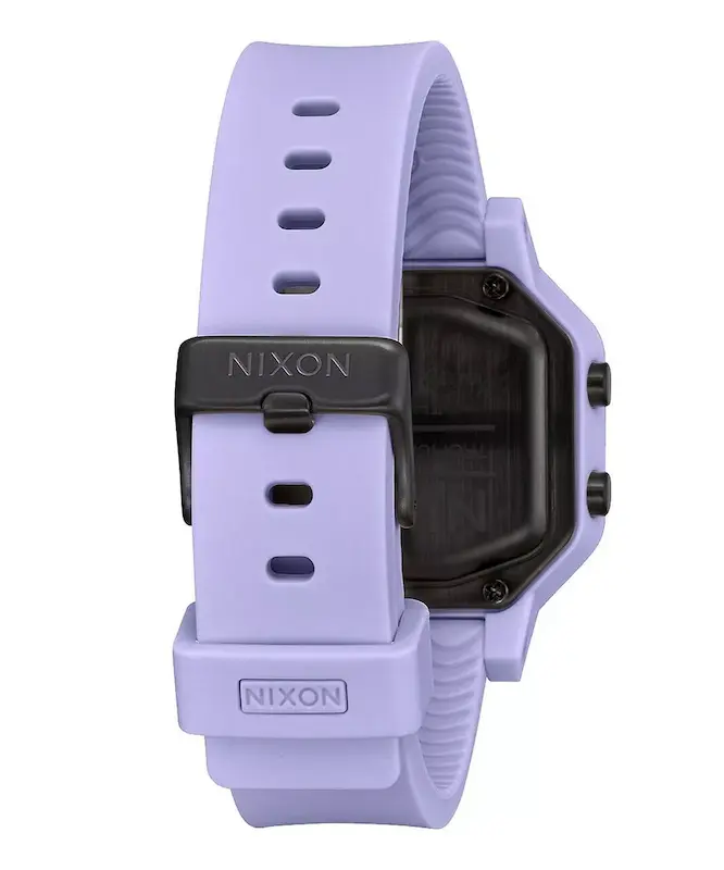 ساعت دیجیتال نیکسون Nixon Siren Tide A121028600 یاسی با قابلیت Tide و بند سیلیکونی