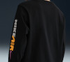 تیشرت آستین‌بلند زنانه نایک Nike Sportswear Women’s Long‑Sleeve Graphic T‑Shirt FN8638‑010 مشکی | Black
