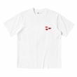 Kaws + Warhol Kissing Graphic White T-Shirt 341-476350