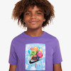 تیشرت بچگانه نایک Nike Sportswear Kids Cotton T‑Shirt Violet – FD2664‑542