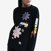 تیشرت آستین‌بلند زنانه نایک Nike Sportswear Women’s Long‑Sleeve Graphic T‑Shirt FN8638‑010 مشکی | Black