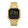 ساعت دیجیتال نیکسون Nixon Re‑Run A158 0000 طلایی (Gold) با طراحی وینتیج و صفحه LCD