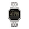 ساعت دیجیتال نیکسون Nixon Base A1107‑000 سیلور استیل با طراحی رترو