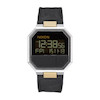 ساعت نیکسون مدل Re‑Run Silver Leather Band – Nixon A944‑2222 Men’s Digital Watch