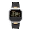 ساعت نیکسون مدل Re‑Run Silver Leather Band – Nixon A944‑2222 Men’s Digital Watch