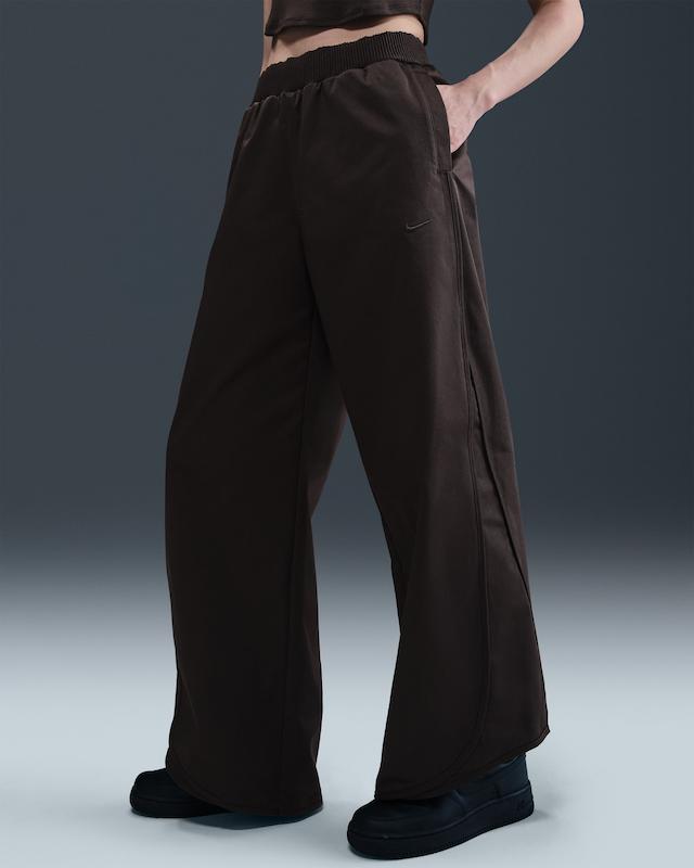 Women's Mid-Rise Twill Track Pants