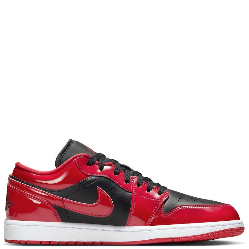 Air Jordan 1 Low SE Patent Leather Chicago Bull Colors