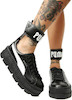 Puma Ankle Strap Rihanna Fenty Black White