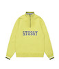 Stussy Contrast Rib Mock Neck Lime