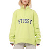 Stussy Contrast Rib Mock Neck Lime