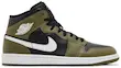  Air Jordan 1 Mid 'Medium Olive