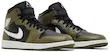  Air Jordan 1 Mid 'Medium Olive