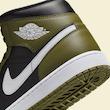  Air Jordan 1 Mid 'Medium Olive