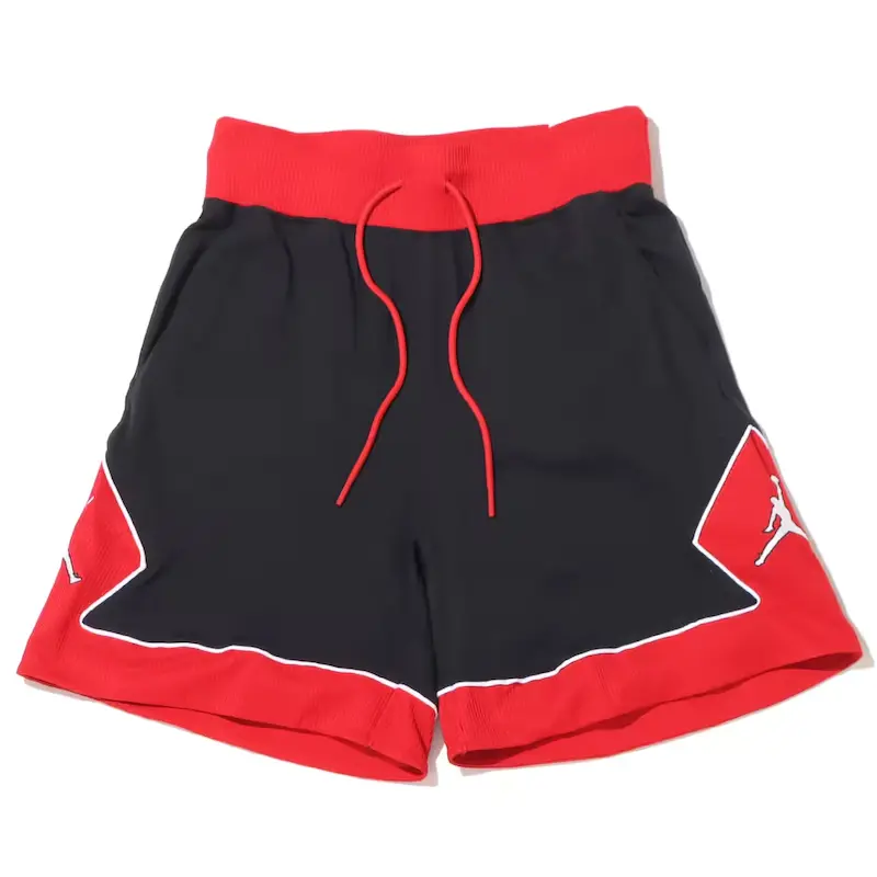 JORDAN BRAND AS WJ LWT DMND SHORT BLACK/GYM RED/WHITE