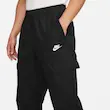 Nike Club Woven Cargo Pants 'Black'