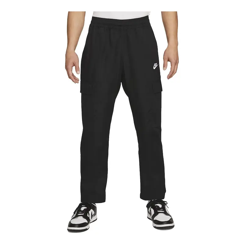 Nike Club Woven Cargo Pants 'Black'