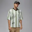 Jordan Brooklyn Goalie Top Mens Short Sleeve Shirt Jade Horizon Phantom Dark