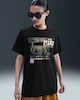NIKE Solid Women Round Neck Black T-Shirt 