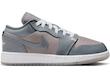 Jordan Air Jordan 1 Low SE Grade School Lifestyle Shoes Grey Taupe