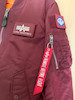 ALPHA INDUSTRIES - MA-1 FLEX SLIM FIT JACKET 