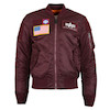 ALPHA INDUSTRIES - MA-1 FLEX SLIM FIT JACKET 
