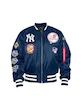 Navy Blue New York Yankees Alpha Industries X New Era Reversible MA-1 – Exclusive Fit