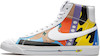 Nike Blazer Mid 77 Flyleather Ruohan Wang CZ3775-900 