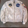Alpha Industries bomber jacket with NASA