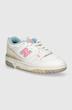 New Balance 550 White Ultra Pink