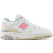 New Balance 550 White Ultra Pink