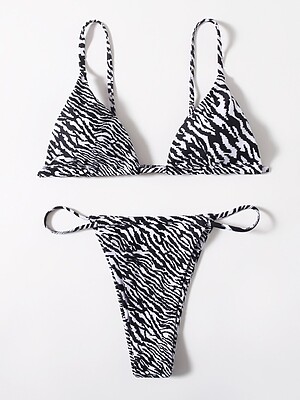 Shein - Bikini - Zebra