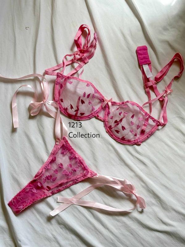 Pink heart set
