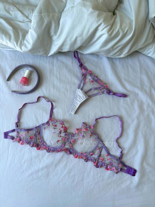 Violet Bloom Set