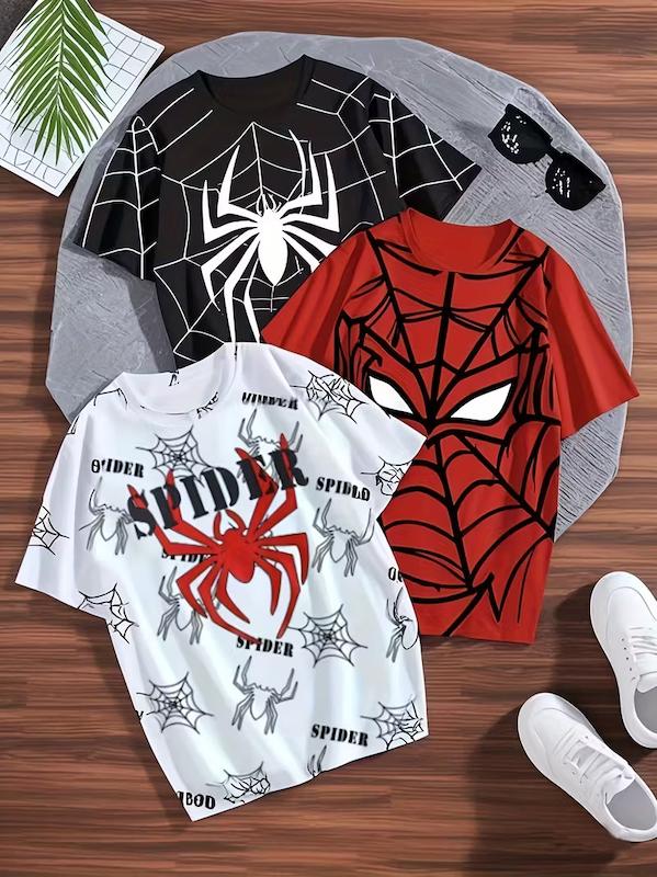 ست 3 عددی تیشرت و شلوارک پسرانه- ( 1 تا 11 سال ) (Min-33.00TM)