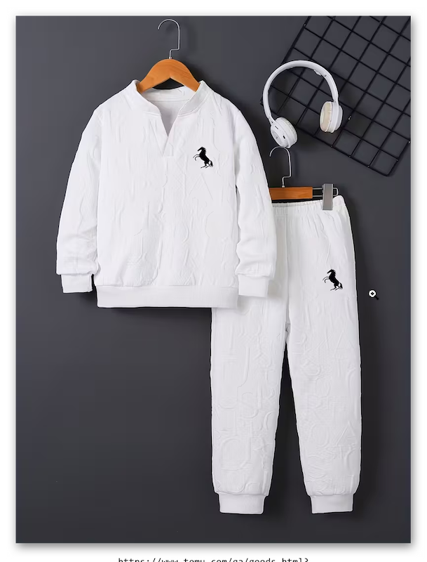 ست هودی و شلوار پسرانه (5 تا 13 سال )(Min-40.00-TM)