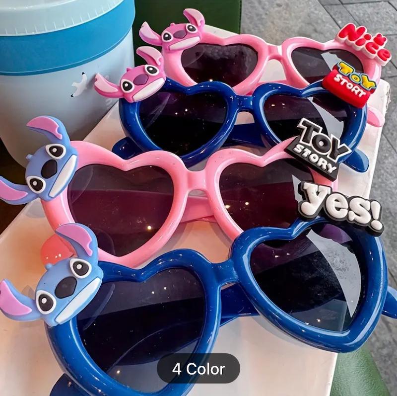 عینک فانتزی دخترانه طرح استیچ (18 ماه به بالا) (sar9.38-TM)