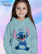 هودی دخترانه کلاه‌دار طرح استیچ برند DISNEY ( 5 تا 14 سال) (TAR-25-TM)