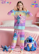 ست لباس خواب دخترانه طرح استیچ  برند DISNEY ( 5 تا 8 سال) (TAR-41-TM)